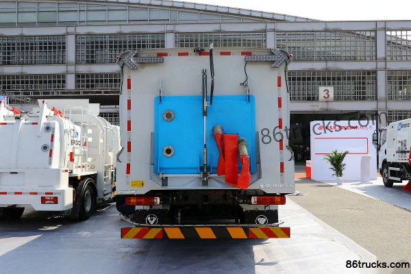 Foton Auhang 4X2(6 wheels) pure electric washing-sweeping truck (Proloco) Body (2) | 86Trucks