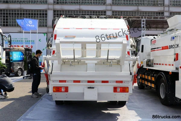 Foton Aumark S3 156 ch 4X2(6 roues) camion benne à compression (China VI) (Proloco) Carrosserie (2) | 86Trucks