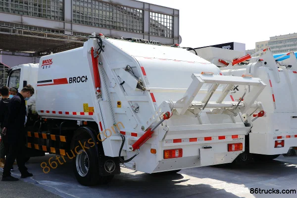Foton Aumark S3 156 ch 4X2(6 roues) camion benne à compression (China VI) (Proloco) Carrosserie (1) | 86Trucks