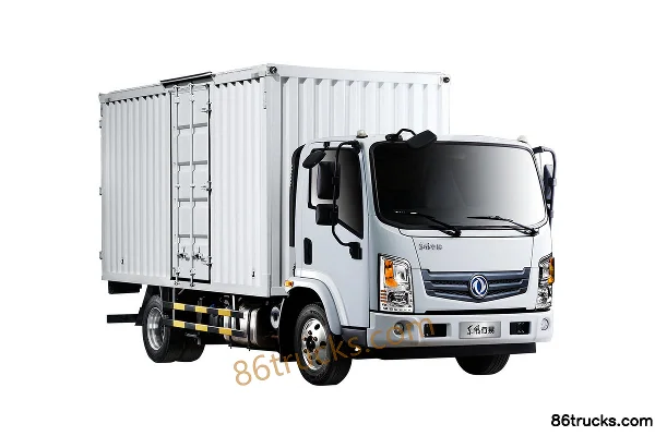 Dongfeng HD 4.5T 4.1m single-row plug-in hybrid box light truck 17.2kWh 4X2(6 wheels) Exterior