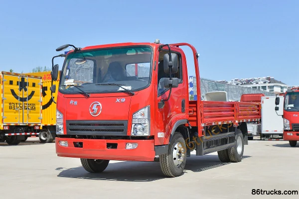 SHACMAN Commercial Vehicle Xuande X9 Standard Load Edition 156 hp 4X2(6 wheels) 4.18 m single-row flatbed light truck Exterior (3) | 86Truck