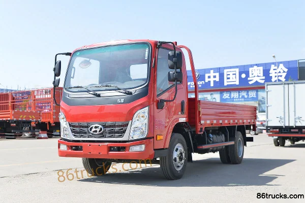 Hyundai Commercial Vehicle Hongtu 200 116 hp 4X2(6 wheels) 4.145m Single Row Flatbed Light Truck Exterior (3) | 86Trucks