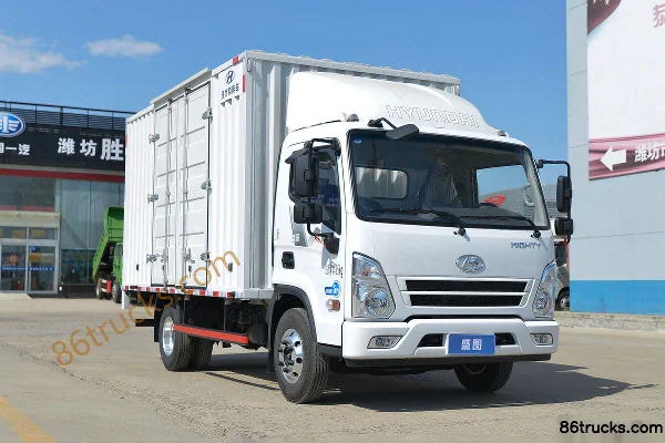 Hyundai Commercial Vehicle Shengtu 150 hp 4X2(6 wheels) 4.13m Automatic Single Row Van Light Truck (China VI) Exterior