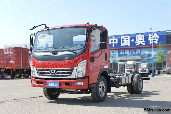Hyundai Commercial Vehicle Hongtu 500 156 ch 4X2(6 roues) 4,165 m fourgon léger à cabine simple Extérieur (3) | 86Trucks