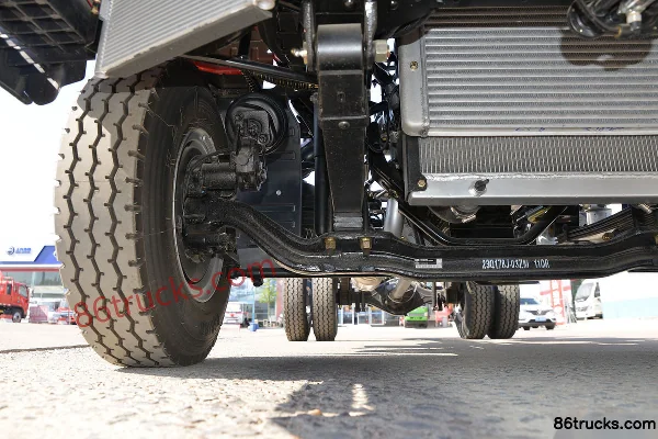Hyundai Commercial Vehicle Hongtu 500 156 ch 4X2(6 roues) 4,165 m fourgon léger à cabine simple Châssis (2) | 86Trucks