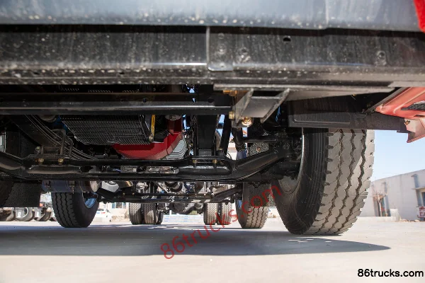 Foton Auman EST 440 hp 8X4(12 wheels) 9.53m flatbed cargo truck Chassis (3) | 86Trucks