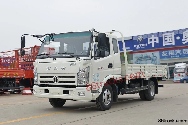 Feidi A3 série 150 ch 4X2(6 roues) camion plateau 3,85 m cabine approfondie Extérieur (3) | 86Trucks