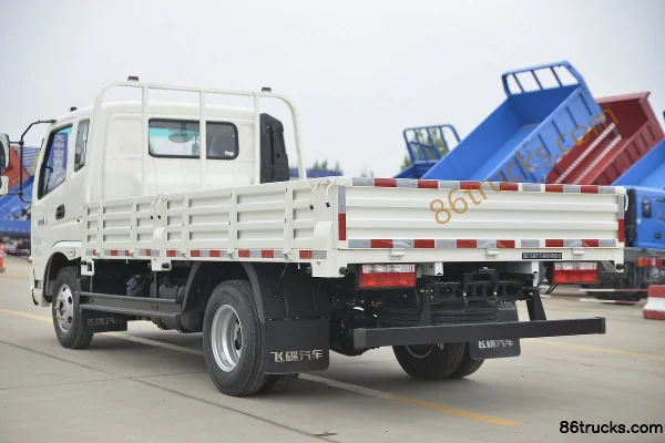 Feidi A3 série 150 ch 4X2(6 roues) camion plateau 3,85 m cabine approfondie Carrosserie (3) | 86Trucks