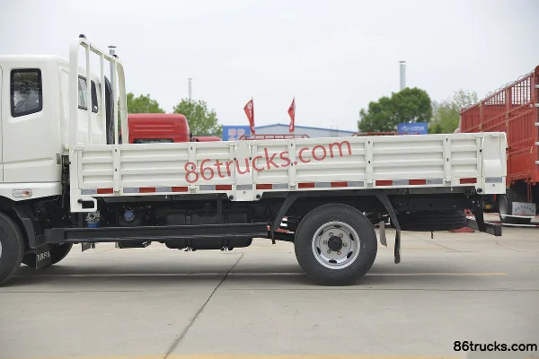 Feidi A3 série 150 ch 4X2(6 roues) camion plateau 3,85 m cabine approfondie Carrosserie (2) | 86Trucks