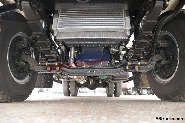 Feidi V3 series 190 hp 4X2(6 wheels) green sprinkler truck (China VI) Chassis (1) | 86Trucks