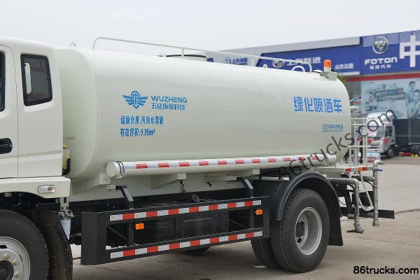 Feidi V3 series 190 hp 4X2(6 wheels) green sprinkler truck (China VI) Body (1) | 86Trucks