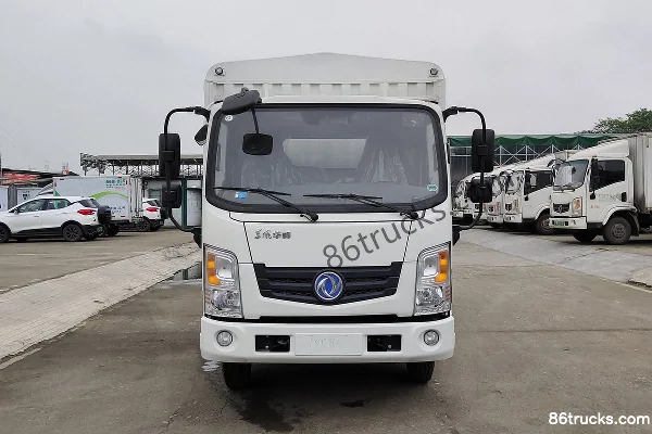 Dongfeng T16 4.5T 4.15m Single Row Pure Electric Cargo Truck with Grille 81.14kWh 4X2(6 wheels) Exterior (2) | 86Trucks