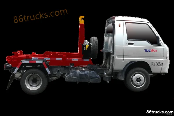 Foton Shidai Yuling VQ1 116 ch 4X2(6 roues) camion à benne amovible (China VI)(Proloco) Extérieur (2) | 86Trucks