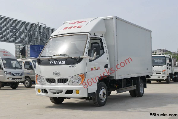 Tangjun Ouling Little BMW 1.9L 102 hp 4X2(6 wheels) 3.63m single-row box van micro truck Exterior (3) | 86Trucks