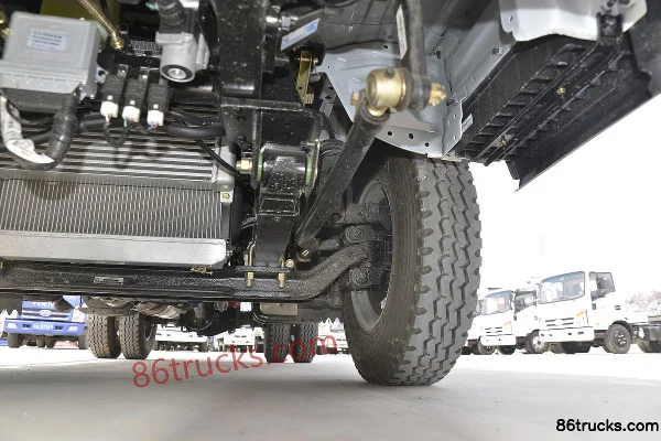 Tangjun Ouling T1 Series 110hp 4X2(6 wheels) 2.8m Dump Truck Chassis (3) | 86Trucks