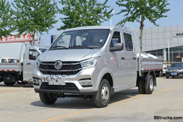 Dongfeng Xiaobawang W18 1,6 L 122 ch 4X2(6 roues) mini camion à plateaux, cabine double, 2,55 m (China VI) Extérieur (3) | 86Trucks