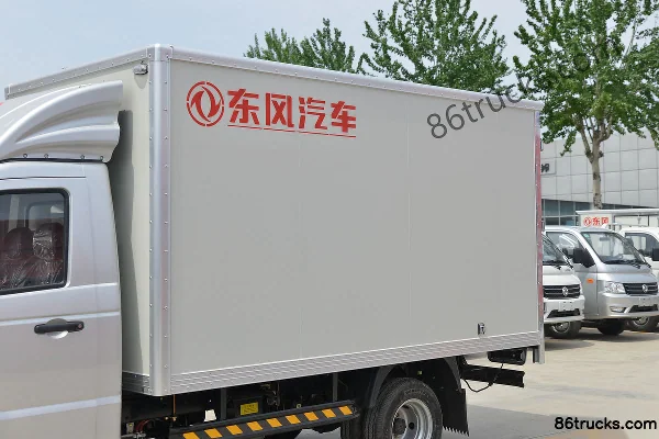 Dongfeng Xiaobawang W18 1.6L 122 hp 4X2(6 wheels) 3.7m Single Row Van Mini Truck (China VI) Body (1) | 86Trucks