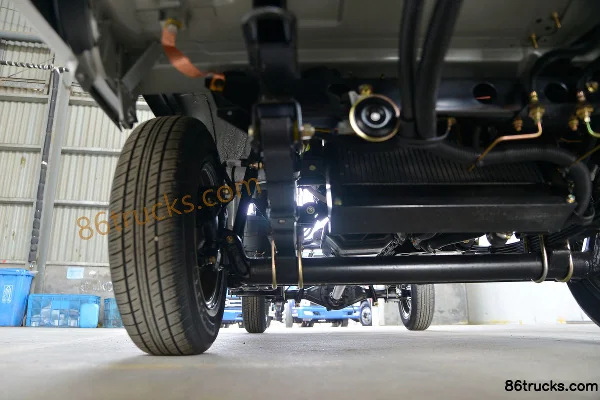 Kama Ruiling 1.3L 91hp 4X2(6 wheels) Gasoline 3.15m Single Row Cage Micro Cargo Truck (China VI) Chassis (2) | 86Trucks