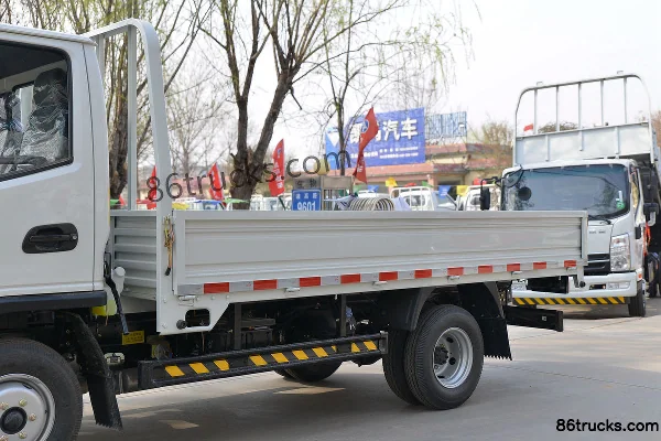 Kama K3 Jinyunka High-end 102 hp 4X2(6 wheels) 3.48m single-row flatbed light truck (air brake) Body (1) | 86Trucks