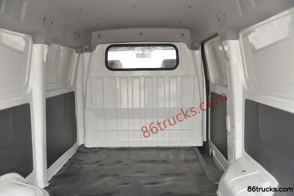 Kama Ruijie S6 122hp 1.6L Gasoline 2-Seat Single Row Panel Van (China VI) Cargo Box (1) | 86Trucks