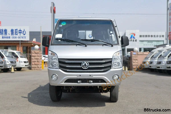 Dongfeng Xiaobawang V 1.3L 91 ch 4X2(6 roues) essence mini camion à ridelles cabine double 2,7 m (China VI) Extérieur (2) | 86Trucks
