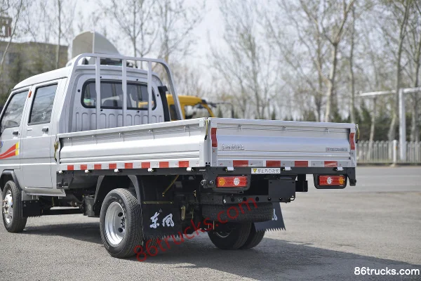 Dongfeng Xiaobawang V 1.3L 91 ch 4X2(6 roues) essence mini camion à ridelles cabine double 2,7 m (China VI) Carrosserie (2) | 86Trucks