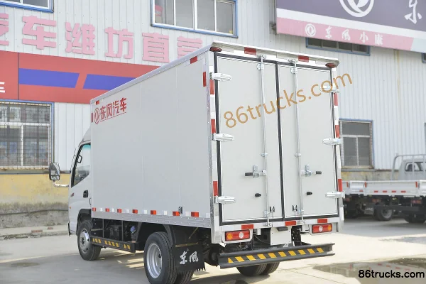 Dongfeng Little King W15 102 hp 4X2(6 wheels) 4.05m Single Row Van Mini Truck Body (3) | 86Trucks