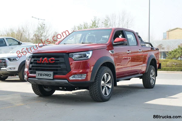 JAC T8 PRO 2021 Édition Affaires 2.0T diesel 150 ch 2 roues motrices empattement long double cabine pick-up (China VI) (3) | 86Trucks