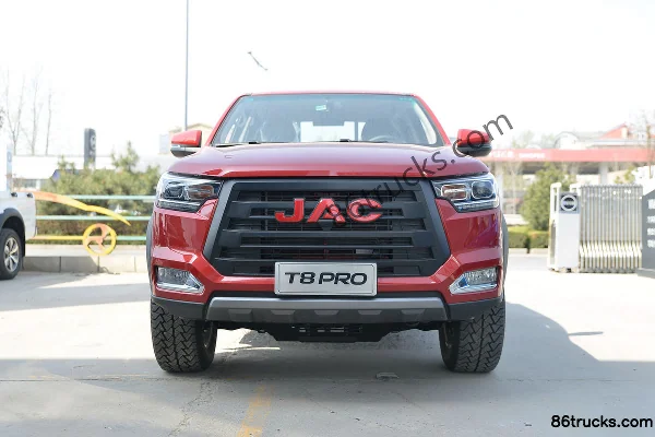 JAC T8 PRO 2021 Édition Affaires 2.0T diesel 150 ch 2 roues motrices empattement long double cabine pick-up (China VI) (2) | 86Trucks