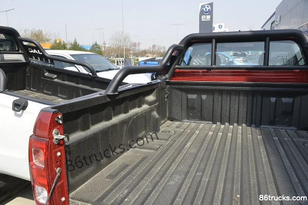 JAC T8 PRO 2021 Édition Affaires 2.0T diesel 150 ch 2 roues motrices empattement long double cabine pick-up (China VI) Carrosserie (4) | 86T