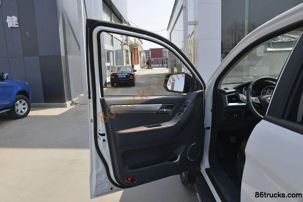 JAC T8 2021 model luxury 2.0T diesel 150 hp 2WD double-row pickup (China VI) Chassis (1) | 86Trucks