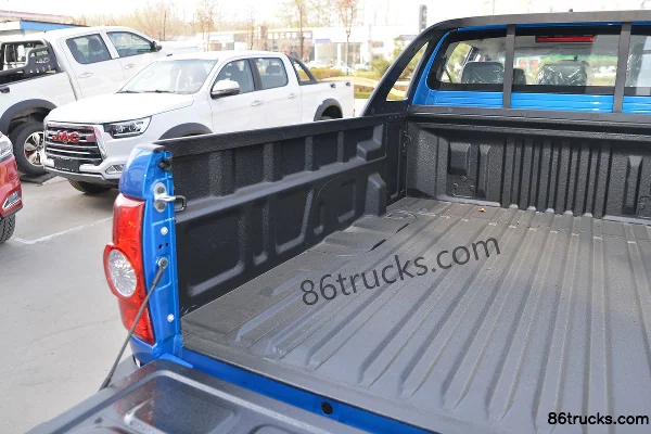 JAC T6 2020 Business 2.0T diesel 150 ch 2 roues motrices empattement long double cabine pick-up (China VI) Carrosserie (4) | 86Trucks