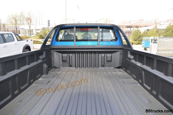 JAC T6 2020 Business 2.0T diesel 150 ch 2 roues motrices empattement long double cabine pick-up (China VI) Carrosserie (2) | 86Trucks