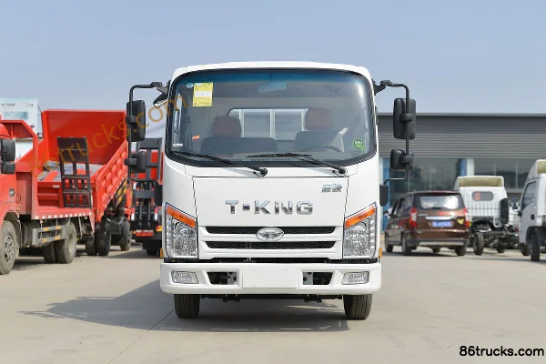Tangjun Ouling Jinlika II 129 hp 4X2(6 wheels) 4.13m Single Row Flatbed Light Truck (China VI) Exterior (2) | 86Trucks