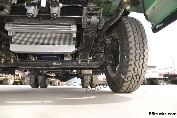 Tangjun Ouling Xiaojingang Underground Garage Version 110hp 4X2(6 wheels) 3.02m Dump Truck Chassis (3) | 86Trucks