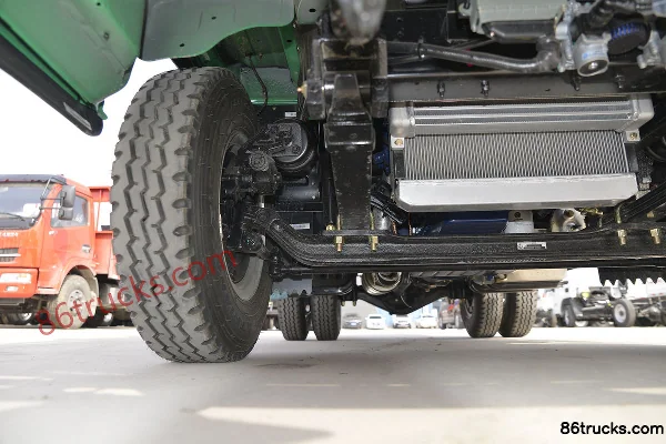 Tangjun Ouling Xiaojingang Underground Garage Version 110hp 4X2(6 wheels) 3.02m Dump Truck Chassis (2) | 86Trucks