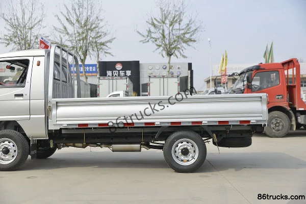 Tangjun Ouling Sailin F3-II 1.2L 91hp 4X2(6 wheels) Gasoline 3.08m Single Row Flatbed Micro Truck (China VI) Body (2) | 86Trucks