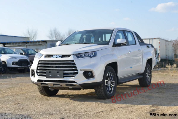 JMC Yuhu 9 2020 Shuxiang 2.0T Diesel 141 hp 8-Speed Automatic 4WD Short Wheelbase Double Cab Pickup (3) | 86Trucks