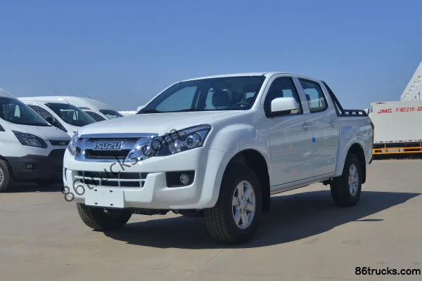 Jiangxi Isuzu Lingtuo 2020 Automatic Flagship Edition 2.5T Diesel 150hp 2WD Double Cab Pickup (3) | 86Trucks