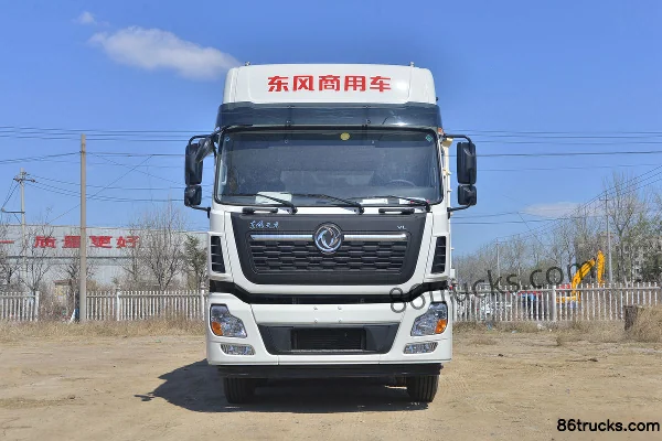 Dongfeng Commercial Vehicle Tianlong VL Heavy Truck 292 hp 6X2(8 wheels) 9.6m Van Cargo Truck Exterior (2) | 86Trucks