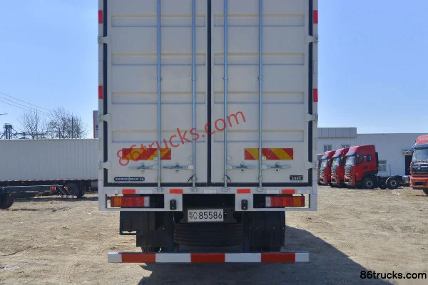 Dongfeng Commercial Vehicle Tianlong VL Heavy Truck 292 hp 6X2(8 wheels) 9.6m Van Cargo Truck Body (3) | 86Trucks