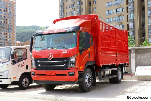 Dayun Xianglong 170 ch 4X2(6 roues) 5.2 m half-cab grain van truck Extérieur (3) | 86Trucks