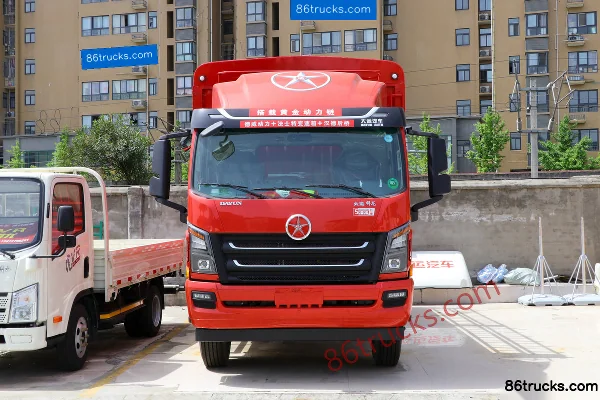 Dayun Xianglong 170 ch 4X2(6 roues) 5.2 m half-cab grain van truck Extérieur (2) | 86Trucks