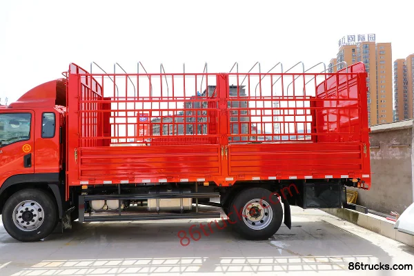 Dayun Xianglong 170 ch 4X2(6 roues) 5.2 m half-cab grain van truck Châssis (2) | 86Trucks