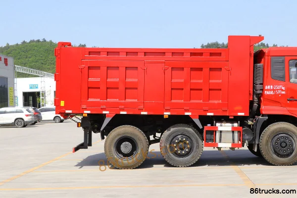 Fuda 220 hp 6X2(8 wheels) 5m Dump Truck Chassis (2) | 86Trucks