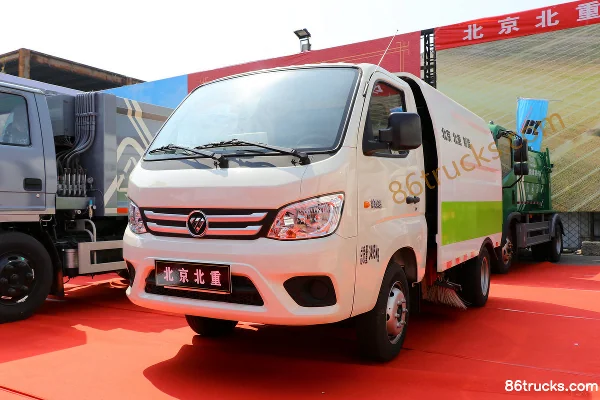 Foton Xiangling M 1.5L 116 hp 4X2(6 wheels) Gasoline Road Sweeper Truck (China VI) (Beizhongdian Brand) Exterior (3) | 86Trucks