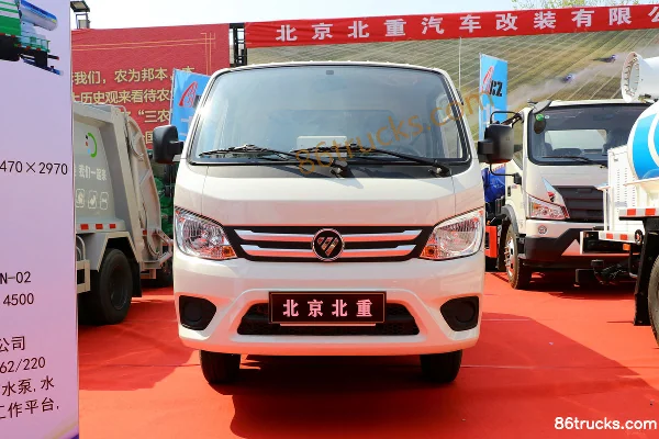Foton Xiangling M 1.5L 116 hp 4X2(6 wheels) Gasoline Road Sweeper Truck (China VI) (Beizhongdian Brand) Exterior (2) | 86Trucks