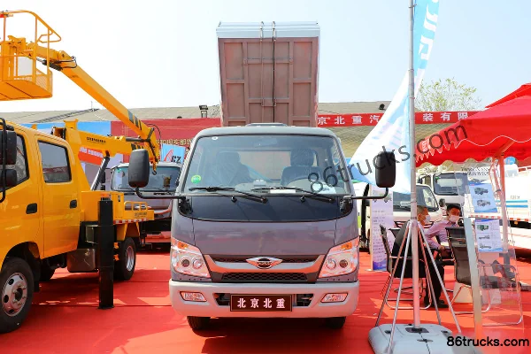 Foton Times Xiaoka Star 3 115 hp 4X2(6 wheels) Self-Loading Garbage Truck (China VI) (Beizhongdian Brand) Exterior (2) | 86Trucks