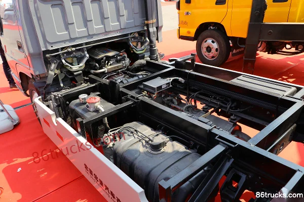 Foton Times Xiaoka Star 3 115 hp 4X2(6 wheels) Self-Loading Garbage Truck (China VI) (Beizhongdian Brand) Chassis (1) | 86Trucks