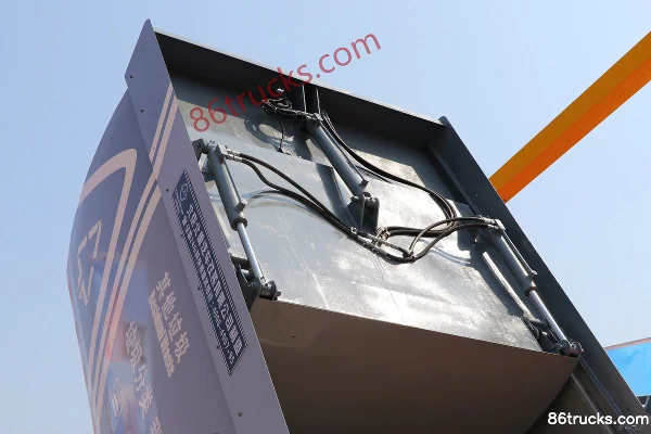 Foton Times Xiaoka Star 3 115 hp 4X2(6 wheels) Self-Loading Garbage Truck (China VI) (Beizhongdian Brand) Chassis (3) | 86Trucks